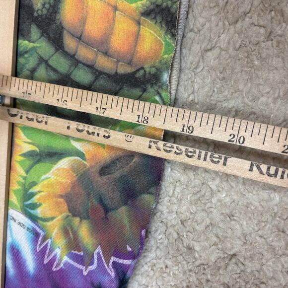 Vintage Liquid Blue Grateful Dead Tie Die T Shirt Womens Medium Crop Top Biffle - Picture 8 of 9